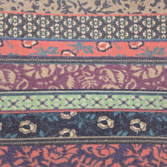 PLEMO Bohemian Style Cavas Fabric Zippered Case - Picture 3 of 8